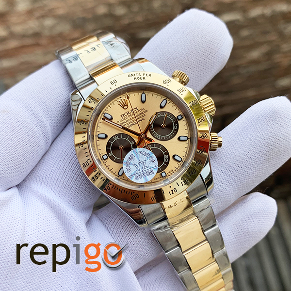 Rolex Daytona Cosmograph Two Tone Automatic Beyaz Kadran
